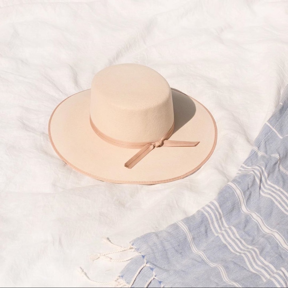 Lack of Color Boater Hat + Hat Filler